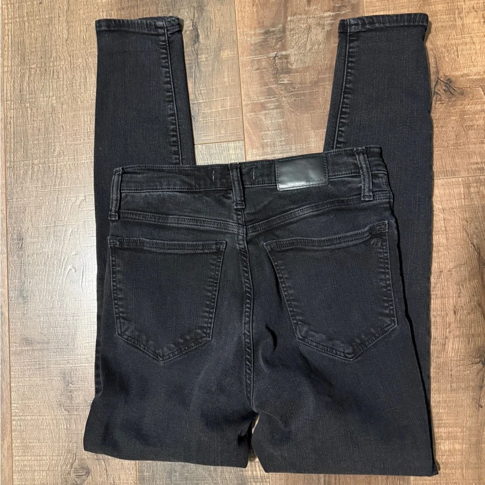 Madewell Women's Dark Charcoal‎ Skinny Jeans - Picture 3 of 6